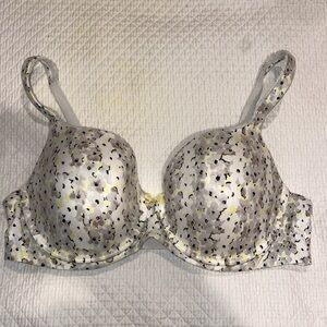 Victorias Secret Size 38D Demi-Buste Floral Print